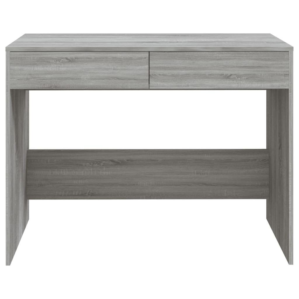 Scrivania Grigio Sonoma 101x50x76,5 cm in Truciolato - homemem39