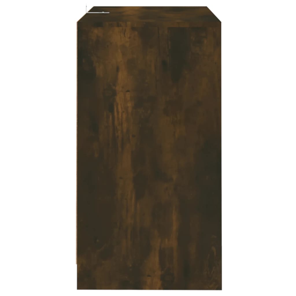 Smoked Oak Sideboard 70x41x75 cm in Chipboard