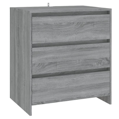 Credenza Grigio Sonoma 70x41x75 cm in Truciolato - homemem39