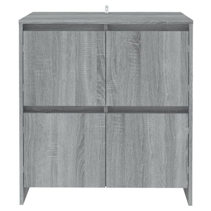 Credenza Grigio Sonoma 70x41x75 cm in Truciolato - homemem39