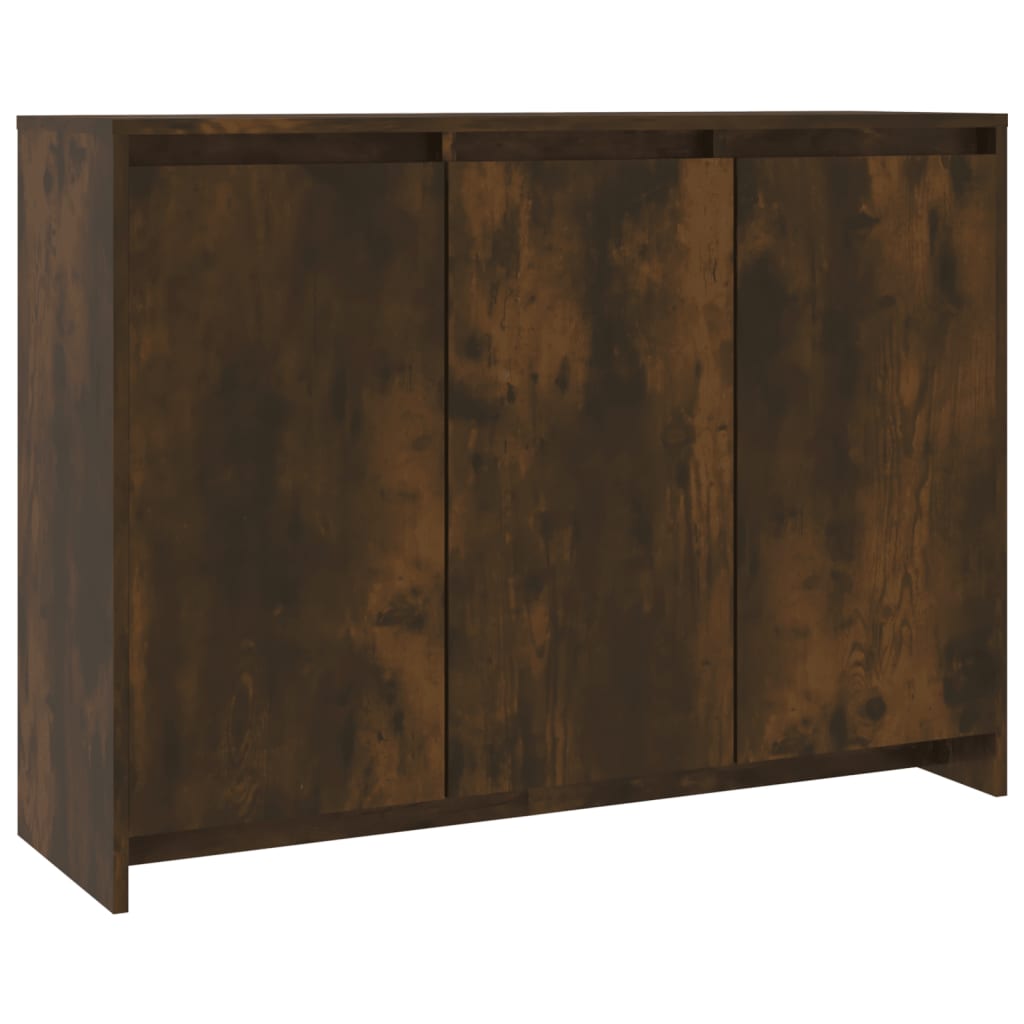 Credenza Rovere Fumo 102x33x75 cm in Truciolato | homemem39