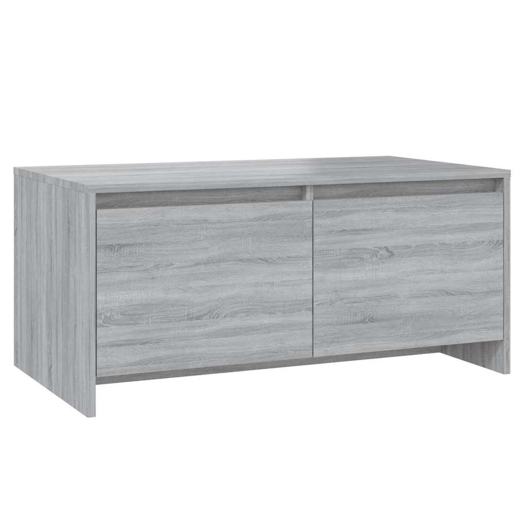 Tavolino da Salotto Grigio Sonoma 90x50x41,5 cm in Truciolato | homemem39