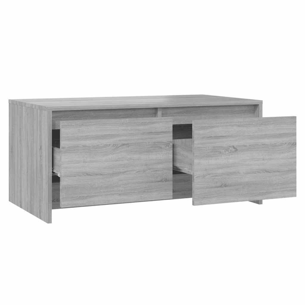 Tavolino da Salotto Grigio Sonoma 90x50x41,5 cm in Truciolato | homemem39