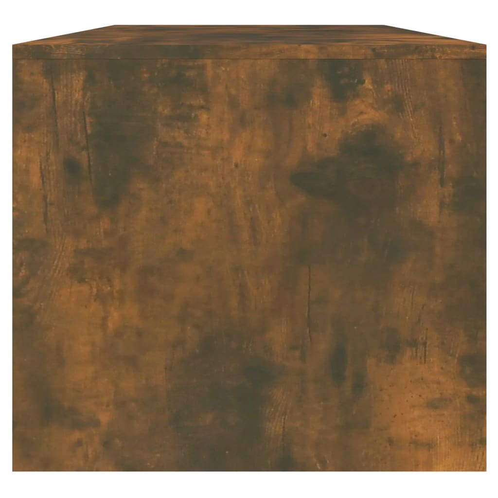 Tavolino da Salotto Rovere Fumo 102x50x45 cm Legno Multistrato | homemem39