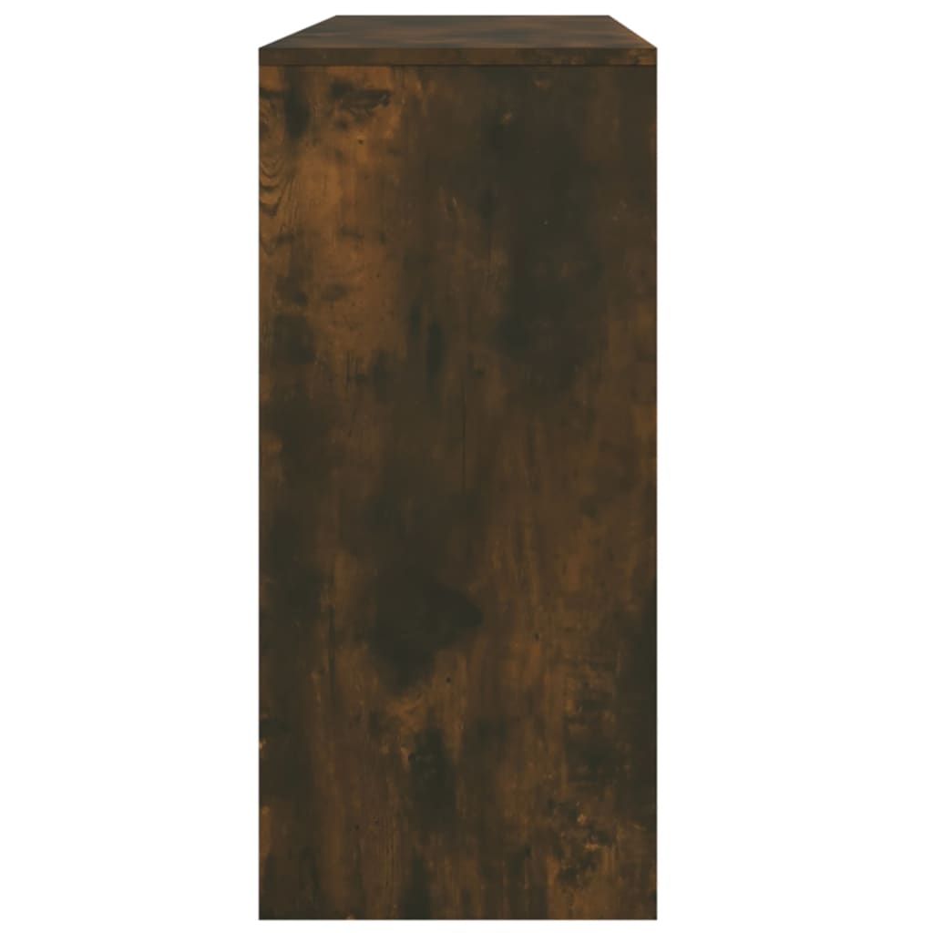 Tavolo Consolle Rovere Fumo 100x35x76,5 cm in Truciolato | homemem39