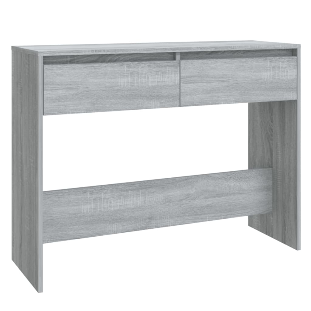 Tavolo Consolle Grigio Sonoma 100x35x76,5 cm in Truciolato | homemem39