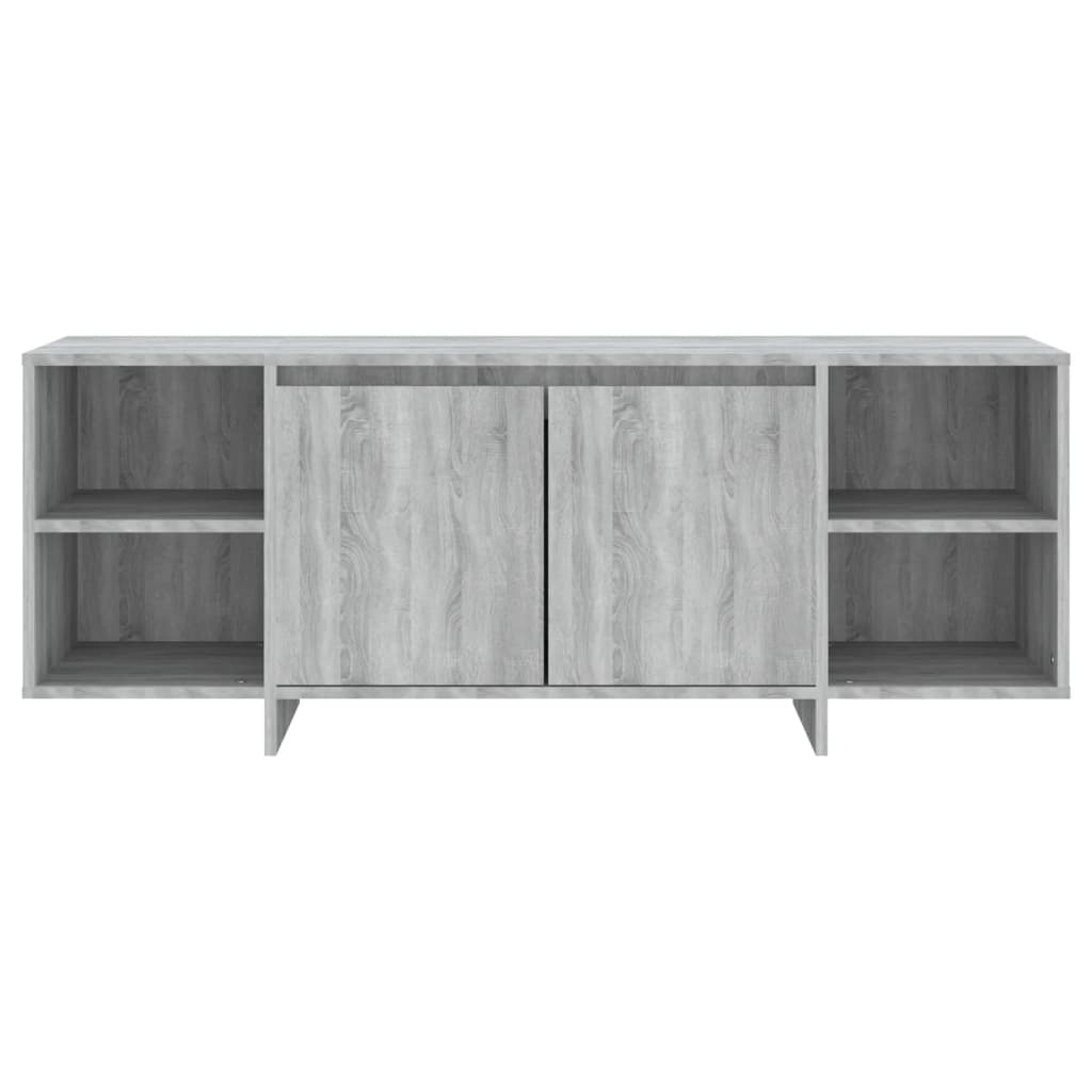 Mobile Porta TV Grigio Sonoma 130x35x50 cm in Truciolato - homemem39