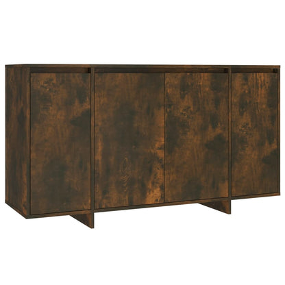 Credenza Rovere Fumo 135x41x75 cm in Truciolato - homemem39