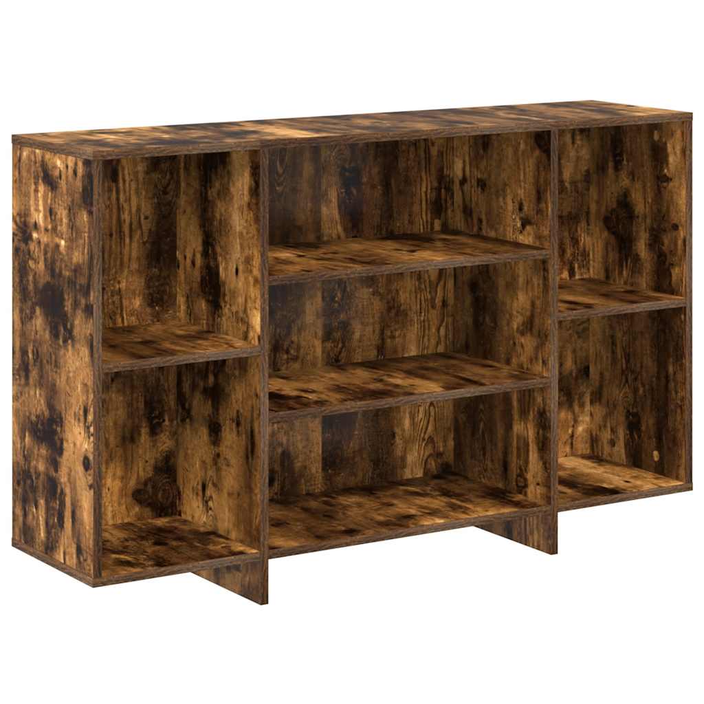 Credenza Rovere Fumo 120x30x75 cm in Truciolato - homemem39