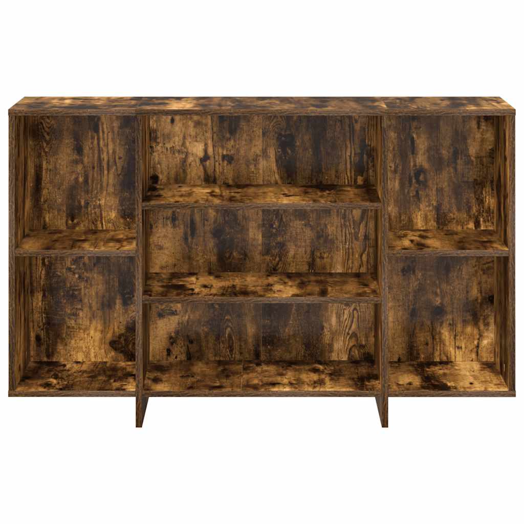 Credenza Rovere Fumo 120x30x75 cm in Truciolato - homemem39