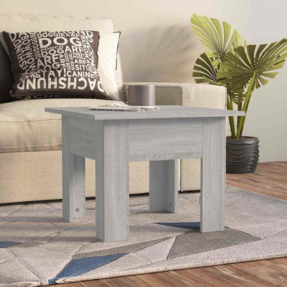 Tavolino da Salotto Grigio Sonoma 55x55x42 cm in Truciolato