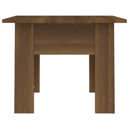 Tavolino da Salotto Rovere Marrone 55x55x42 cm in Truciolato | homemem39