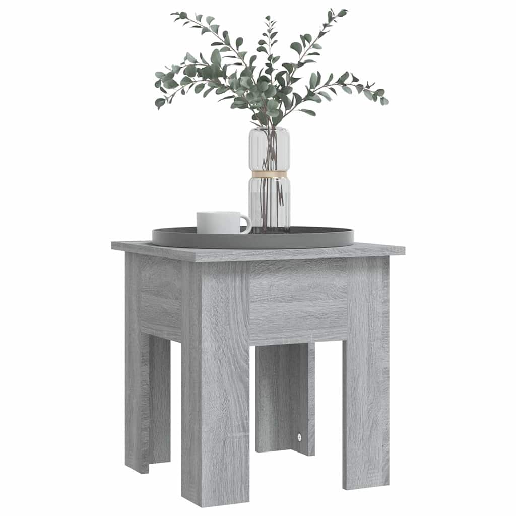 Tavolino da Salotto Grigio Sonoma 40x40x42 cm in Truciolato