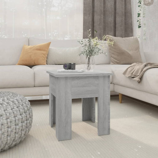Tavolino da Salotto Grigio Sonoma 40x40x42 cm in Truciolato | homemem39