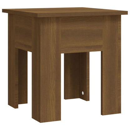 Tavolino da Salotto Rovere Marrone 40x40x42 cm in Truciolato | homemem39