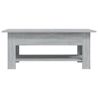 Tavolino da Salotto Grigio Sonoma 102x55x42 cm in Truciolato | homemem39