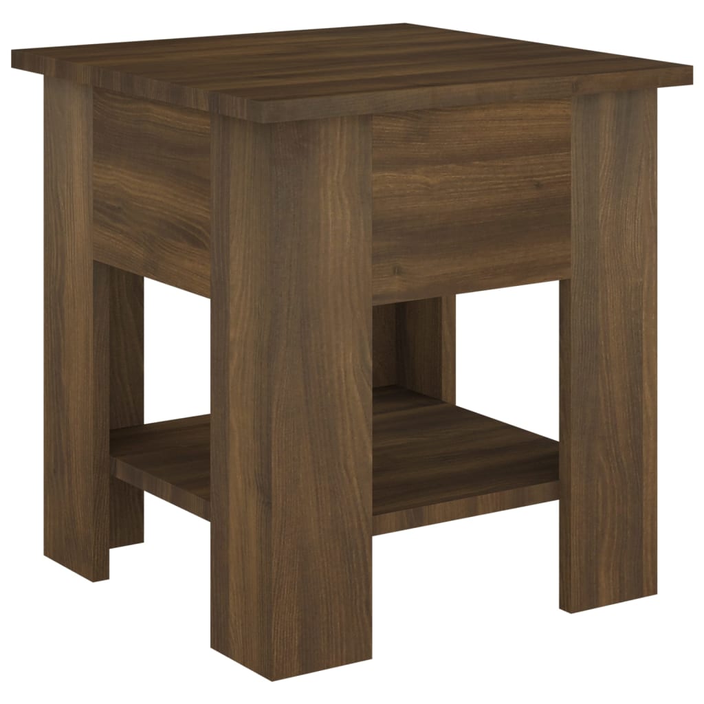 Tavolino da Salotto Marrone Rovere 40x40x42cm Legno Multistrato | homemem39