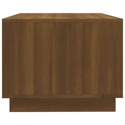 Tavolino da Salotto Rovere Marrone 102x55x43 cm in Truciolato | homemem39