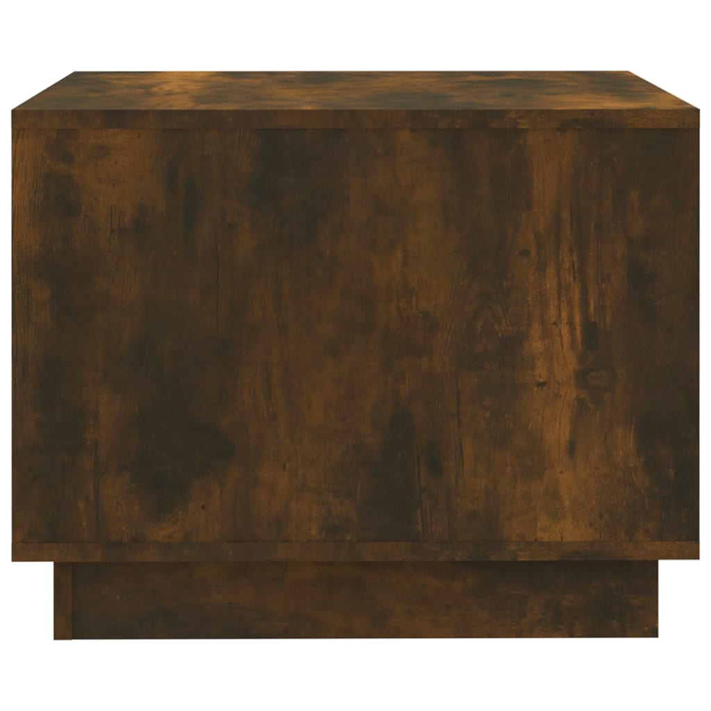 Tavolino da Salotto Rovere Fumo 55x55x43 cm in Truciolato | homemem39