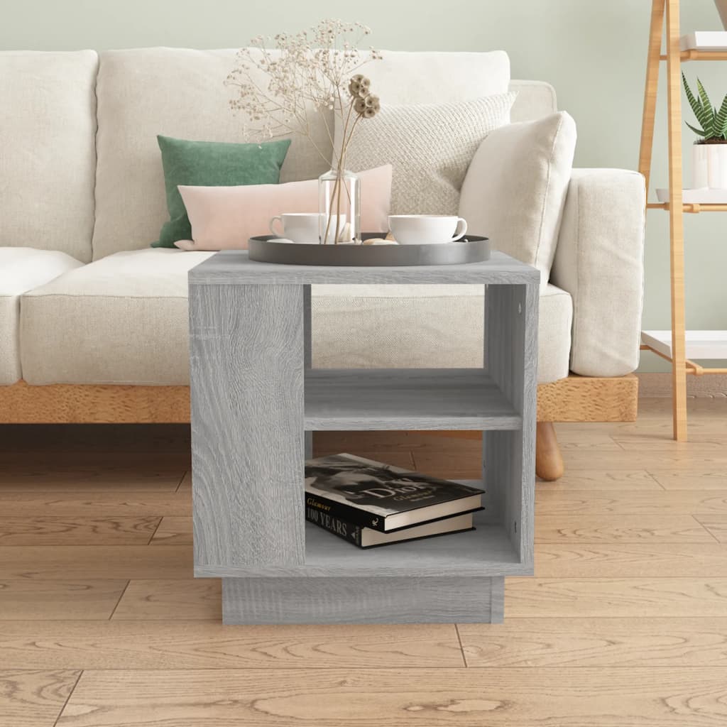 Tavolino da Salotto Grigio Sonoma 40x40x43 cm Legno Multistrato | homemem39