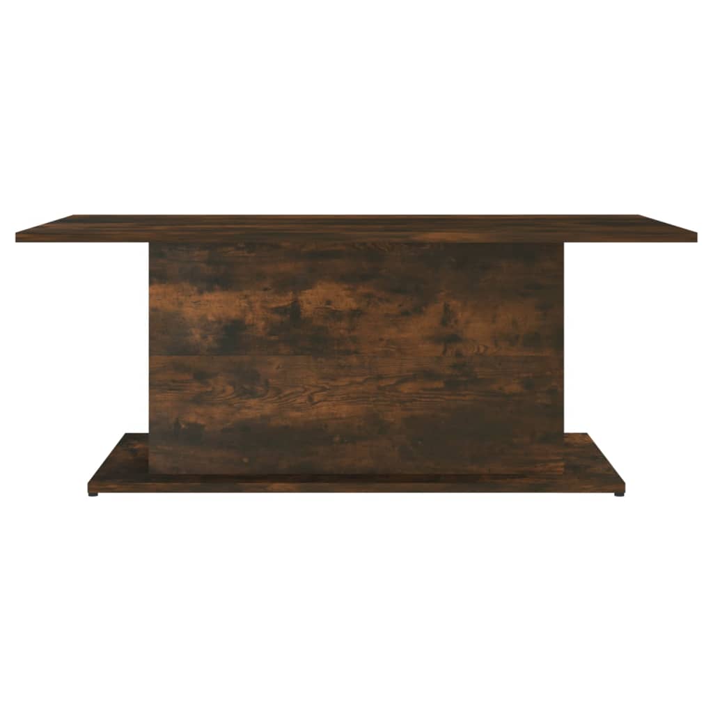 Tavolino da Salotto Rovere Fumo 102x55,5x40 cm in Truciolato | homemem39
