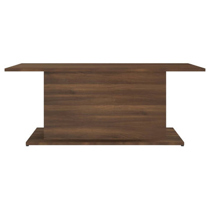 Tavolino da Salotto Rovere Marrone 102x55,5x40 cm in Truciolato | homemem39