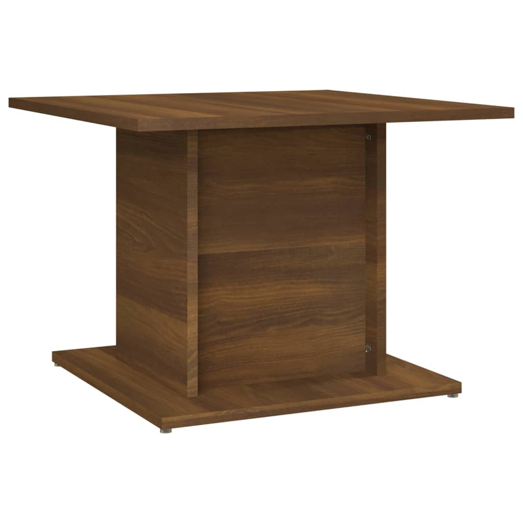 Tavolino da Salotto Rovere Marrone 55,5x55,5x40cm in Truciolato | homemem39