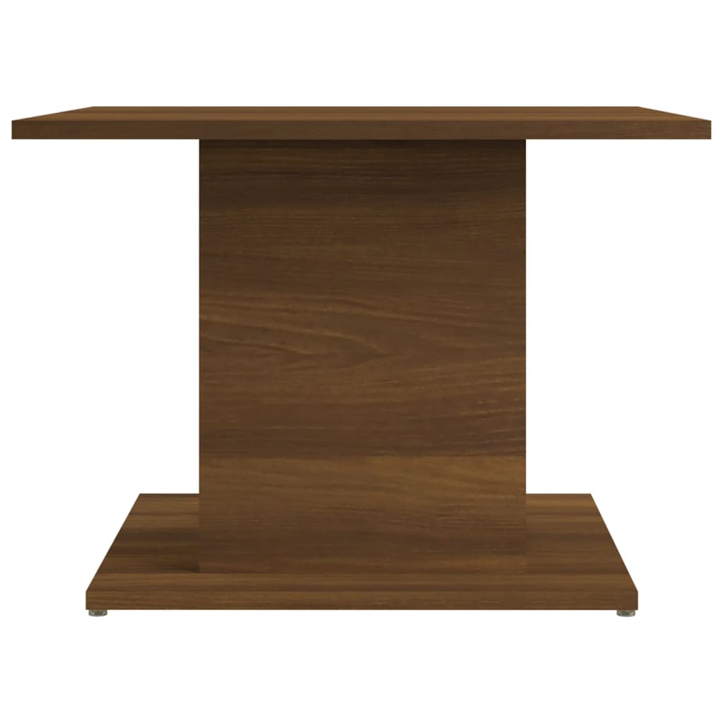 Tavolino da Salotto Rovere Marrone 55,5x55,5x40cm in Truciolato | homemem39