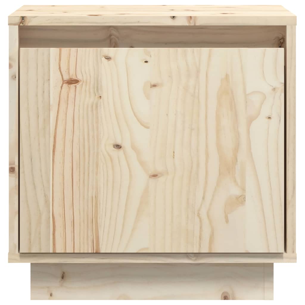 Comodini 2 pz 40x30x40 cm in Legno Massello di Pino - homemem39