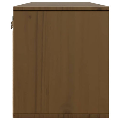 Pensili ambra 2 pz 45x30x35 cm in Legno Massello di Pino