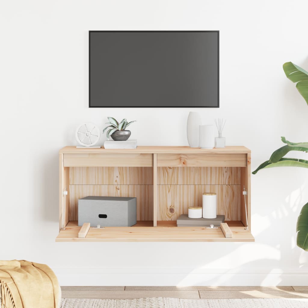 Pensile 80x30x35 cm in Legno Massello di Pino