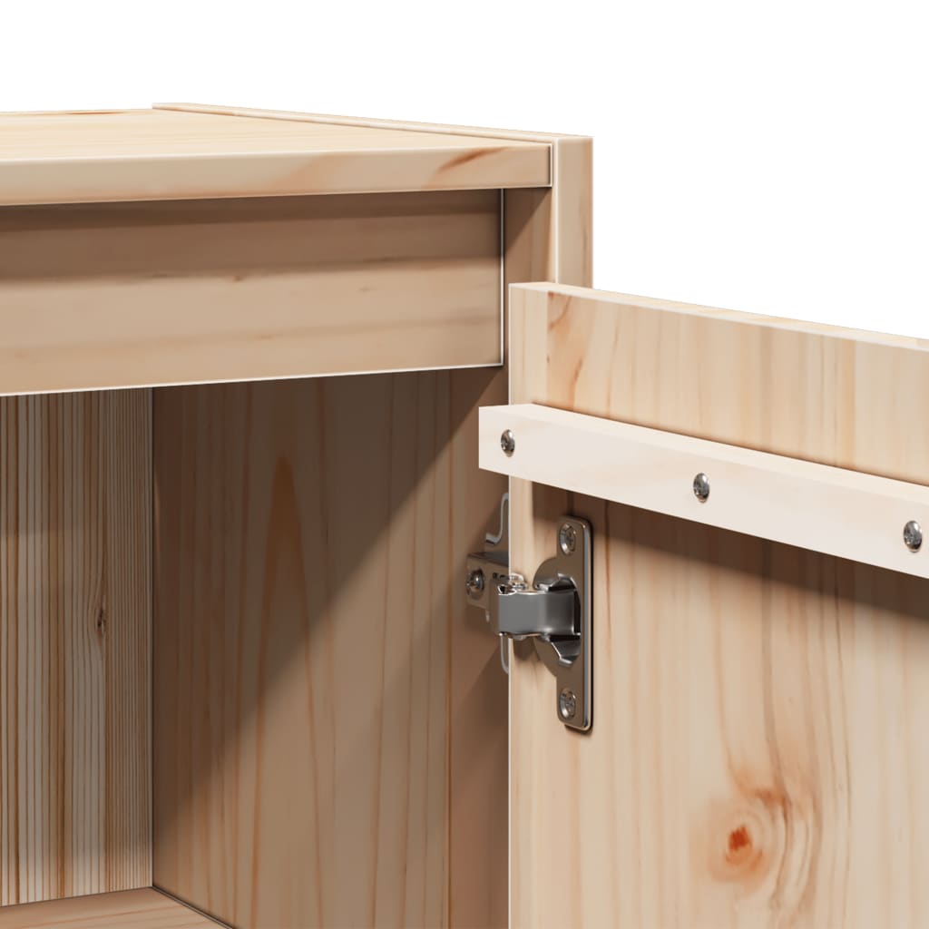 Pensili 2 pz 30x30x60 cm in Legno Massello di Pino | homemem39