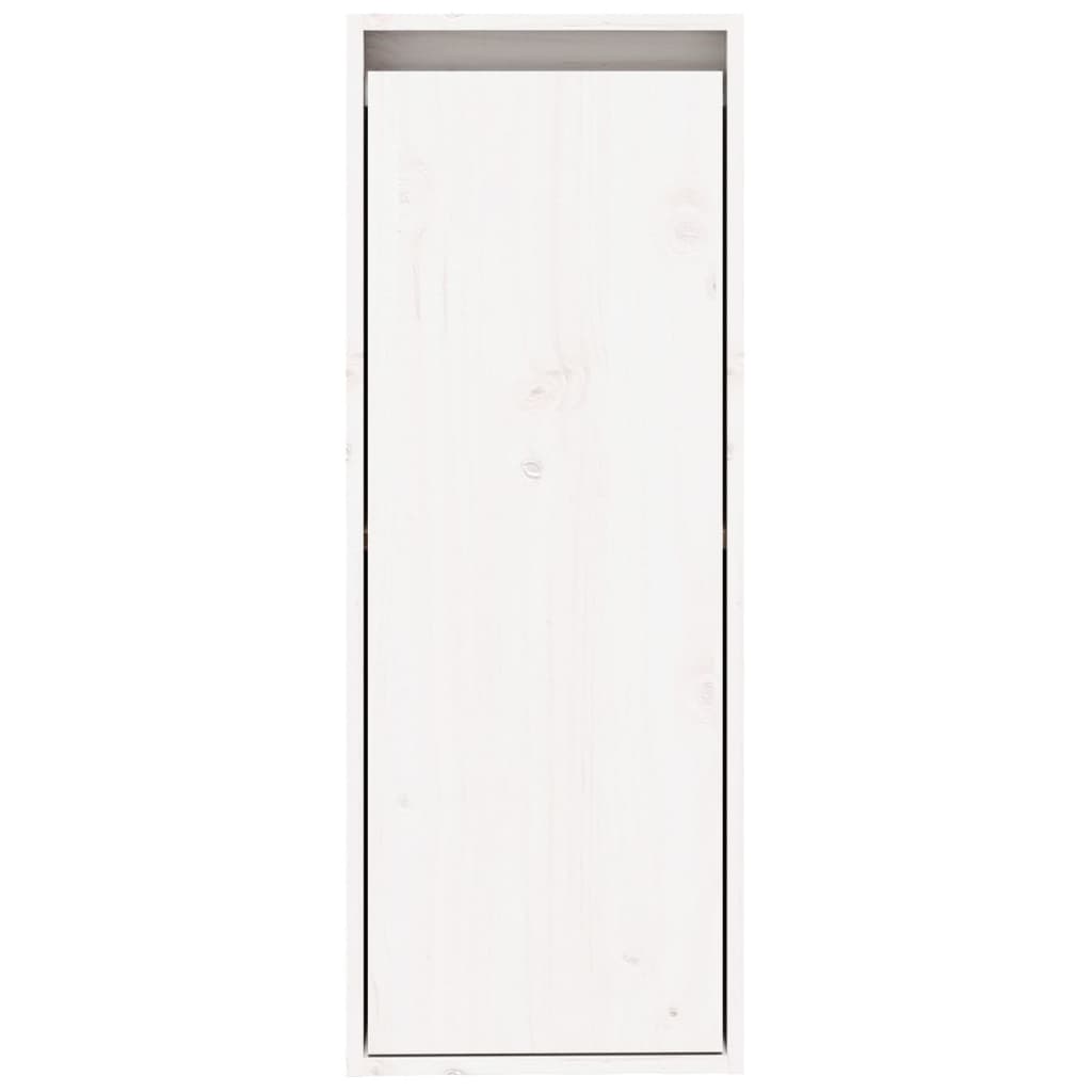 Pensile Bianco 30x30x80 cm in Legno Massello di Pino | homemem39