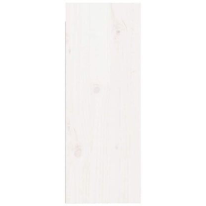 Pensile Bianco 30x30x80 cm in Legno Massello di Pino