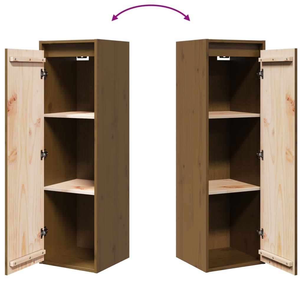 Miele wall unit 30x30x100 cm in solid pine wood