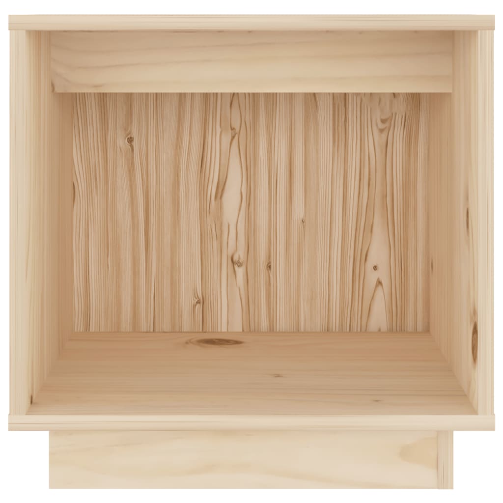 Comodini 2 pz 40x30x40 cm in Legno Massello di Pino - homemem39