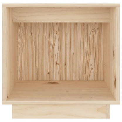 Comodini 2 pz 40x30x40 cm in Legno Massello di Pino - homemem39