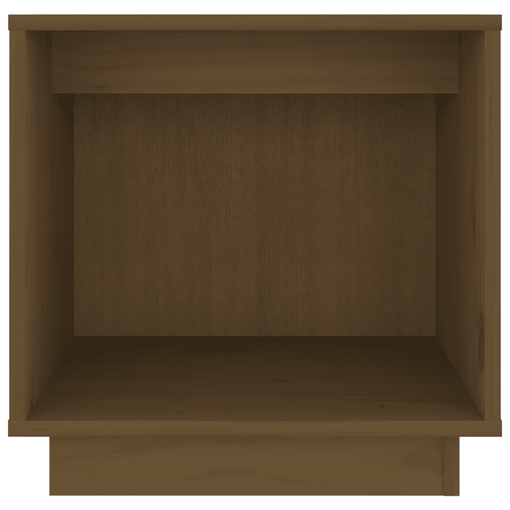 Comodini 2 pz Ambra 40x30x40 cm in Legno Massello di Pino | homemem39