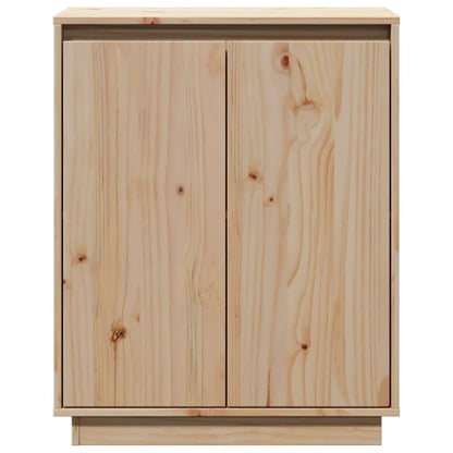 Credenza 60x34x75 cm in Legno Massello di Pino