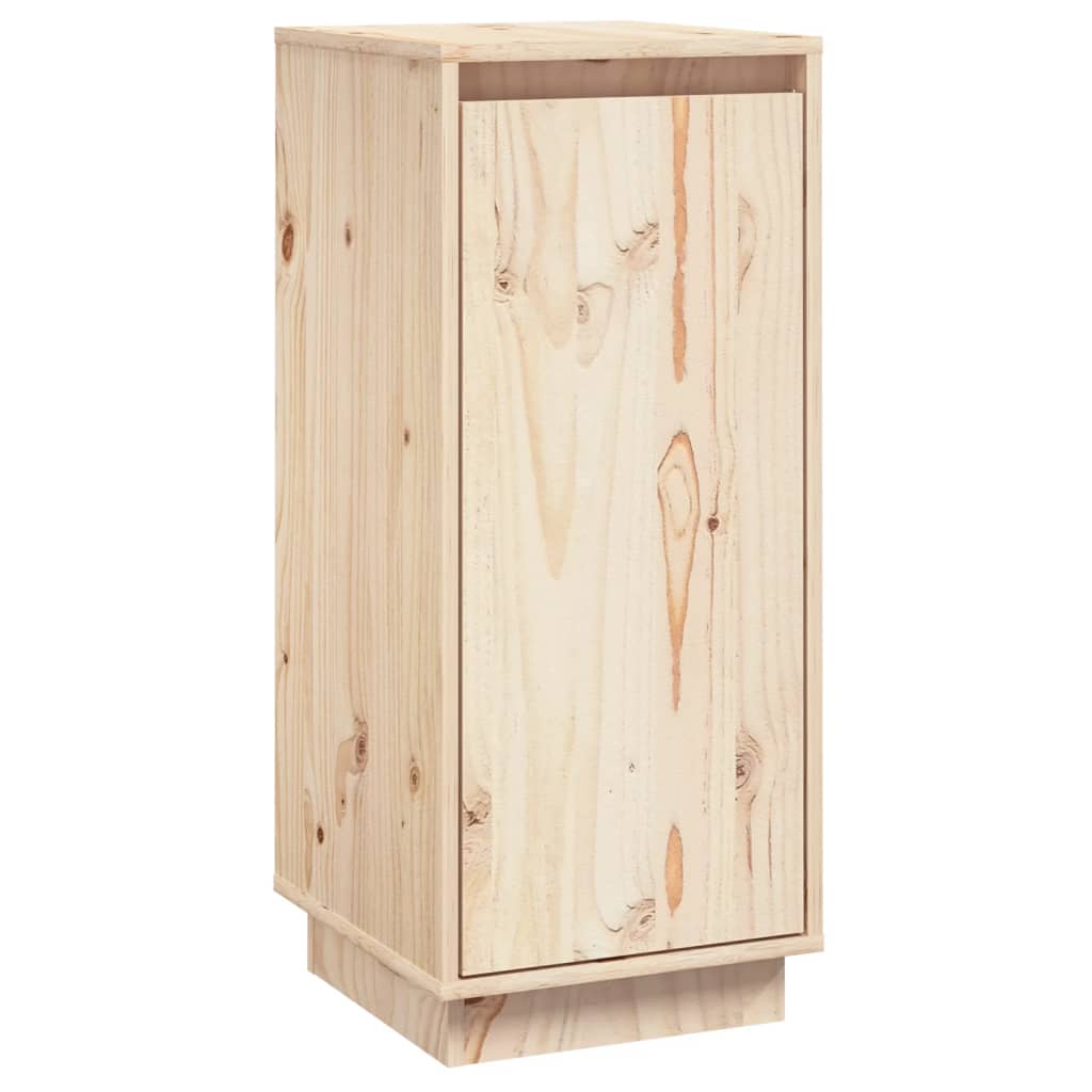 Credenze 2 pz 31,5x34x75 cm in Legno Massello di Pino