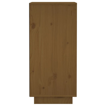 Credenze 2 pz Ambra 31,5x34x75 cm in Legno Massello di Pino