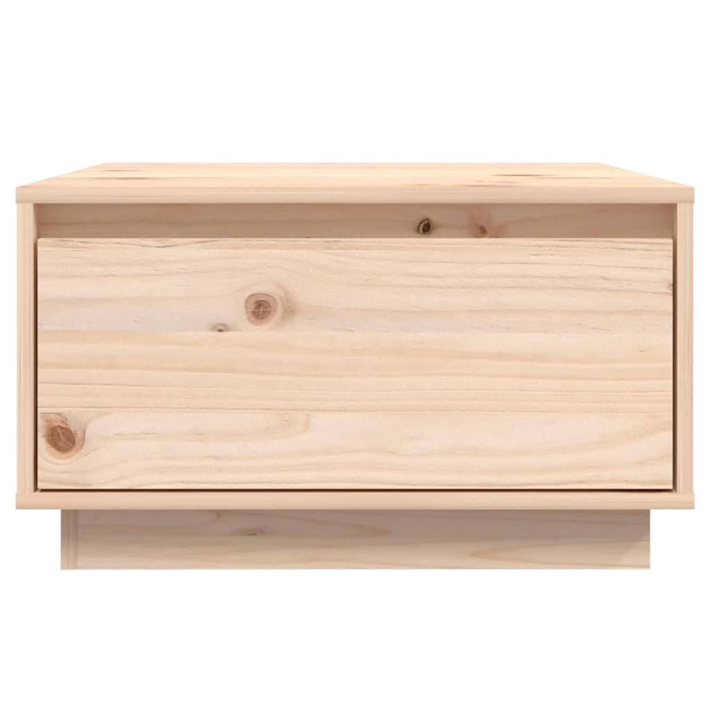 Tavolino da Salotto 55x56x32 cm Legno Massello di Pino | homemem39