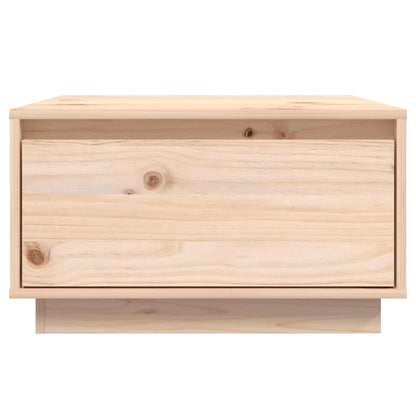 Tavolino da Salotto 55x56x32 cm Legno Massello di Pino | homemem39