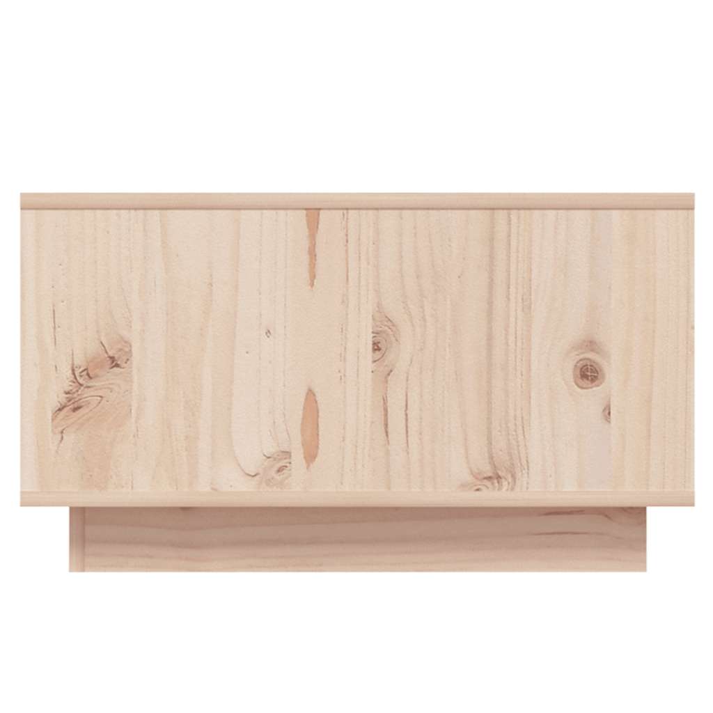 Tavolino da Salotto 55x56x32 cm Legno Massello di Pino | homemem39