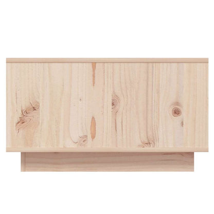 Tavolino da Salotto 55x56x32 cm Legno Massello di Pino