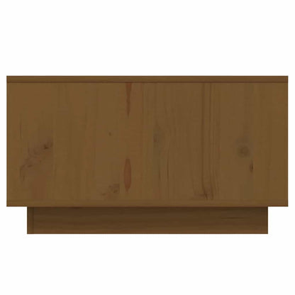 Tavolino da Salotto ambra 55x56x32 cm in Legno Massello di Pino | homemem39