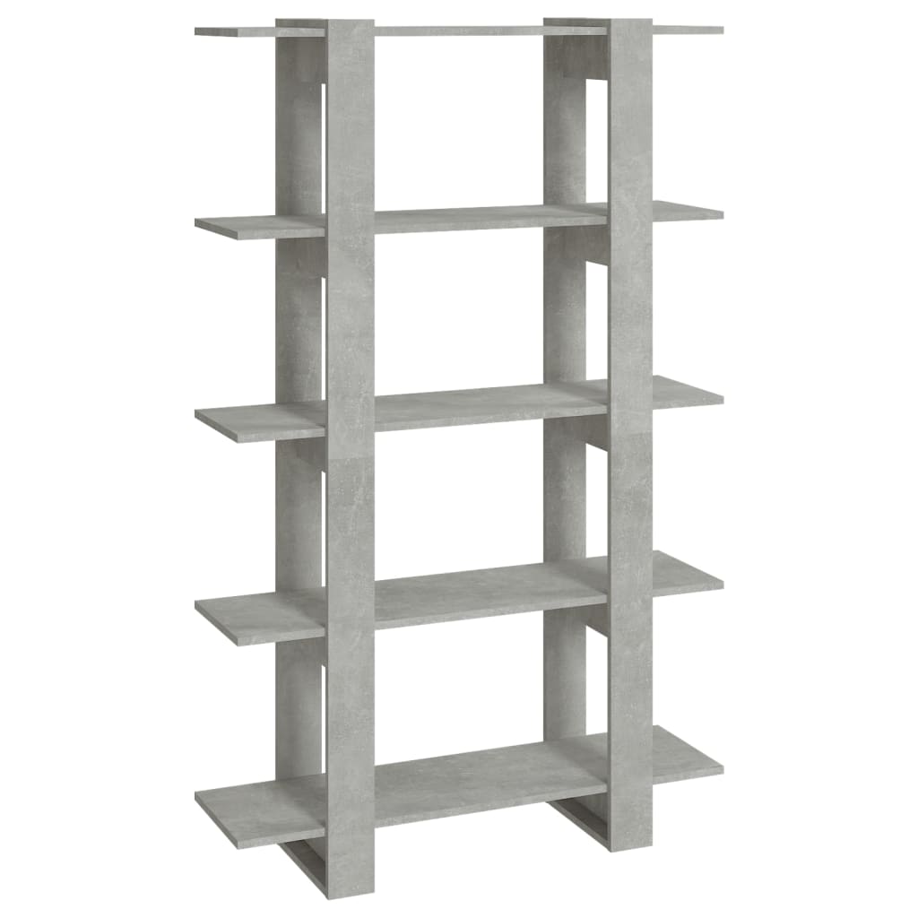 Libreria/Divisorio Grigio Cemento 100x30x160 cm | homemem39