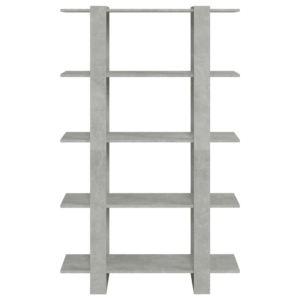 Libreria/Divisorio Grigio Cemento 100x30x160 cm | homemem39