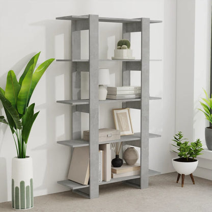 Libreria/Divisorio Grigio Cemento 100x30x160 cm | homemem39