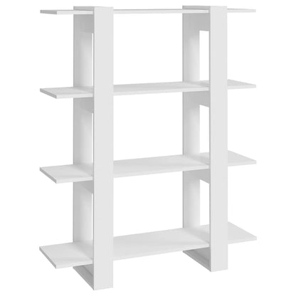 Libreria/Divisorio Bianco 100x30x123,5 cm